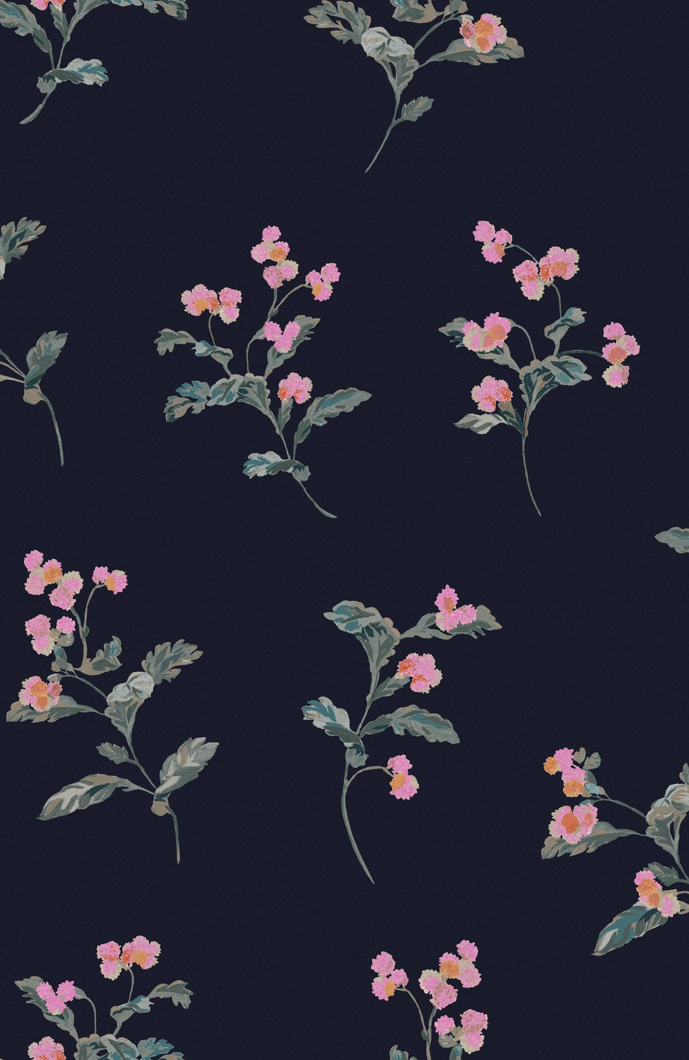 Joules Swanton Floral Midnight Navy Wallpaper - 118564_TILE_01.jpg