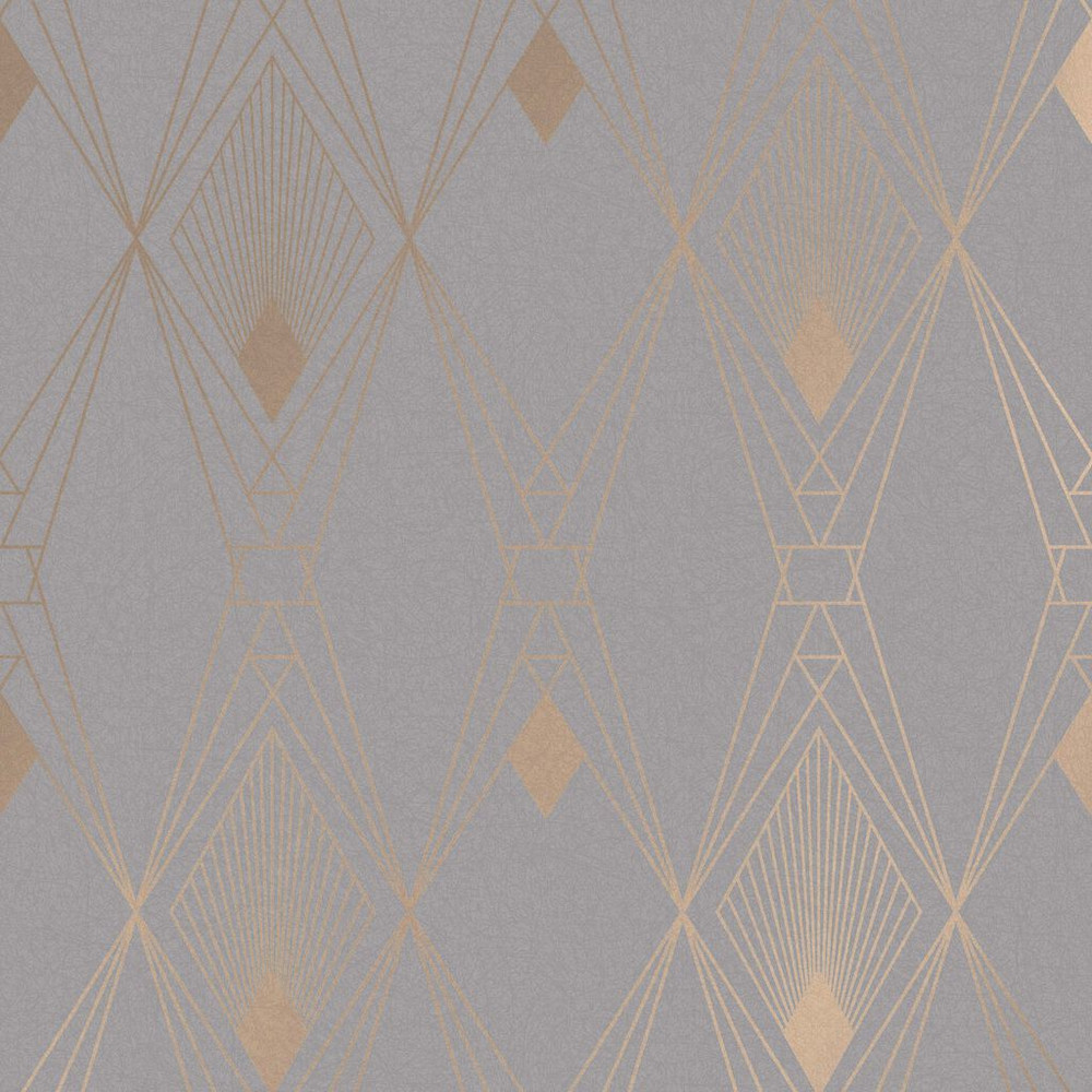 next deco geometric grey wallpaper