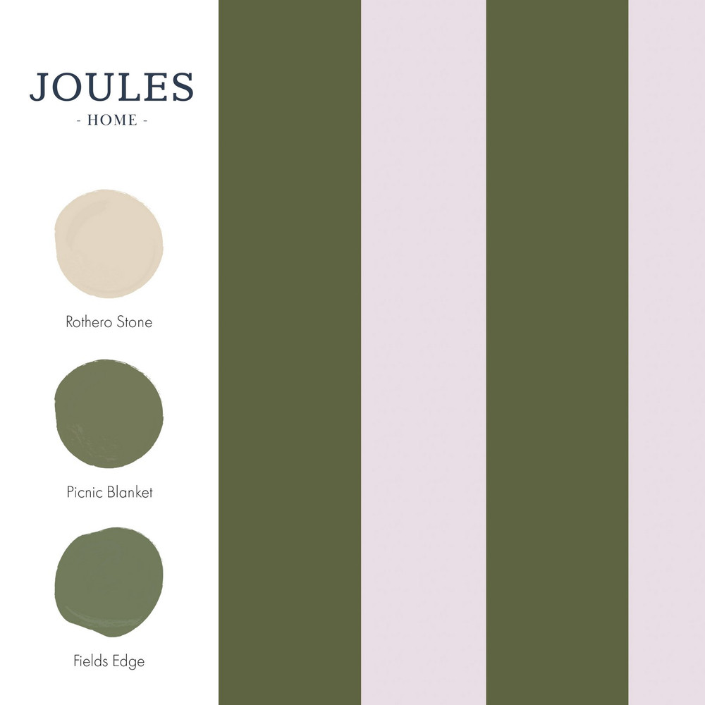 Joules Harborough Stripe Olive Green Wallpaper - 118548_FLATLAY_HARBOROUGH STRIPE OLIVE GREEN_01.jpg