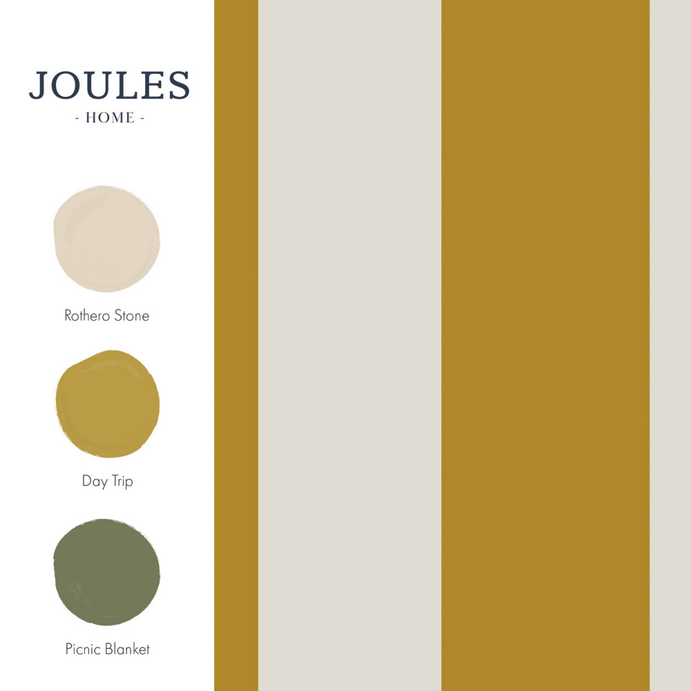 Joules Harborough Stripe Antique Gold Wallpaper - 118549_FLATLAY_HARBOROUGH STRIPE ANTIQUE GOLD_01.jpg