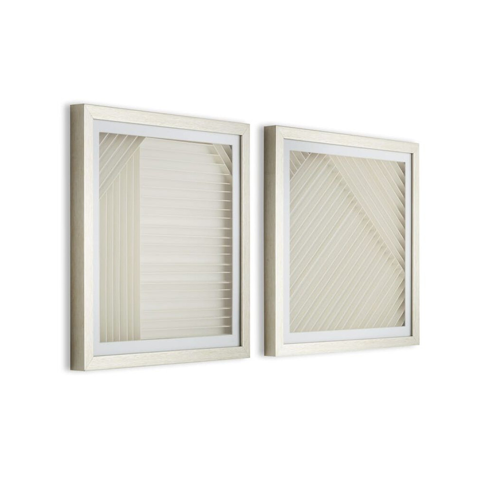 linear luxe framed art