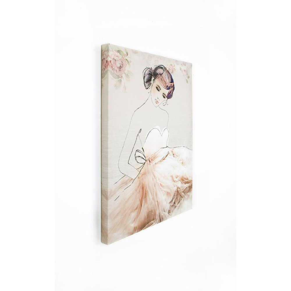 grace printed canvas wall art
