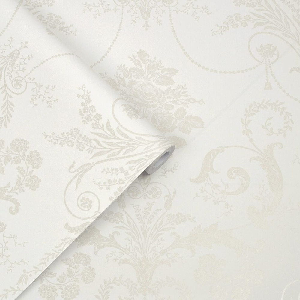 laura ashley josette white wallpaper