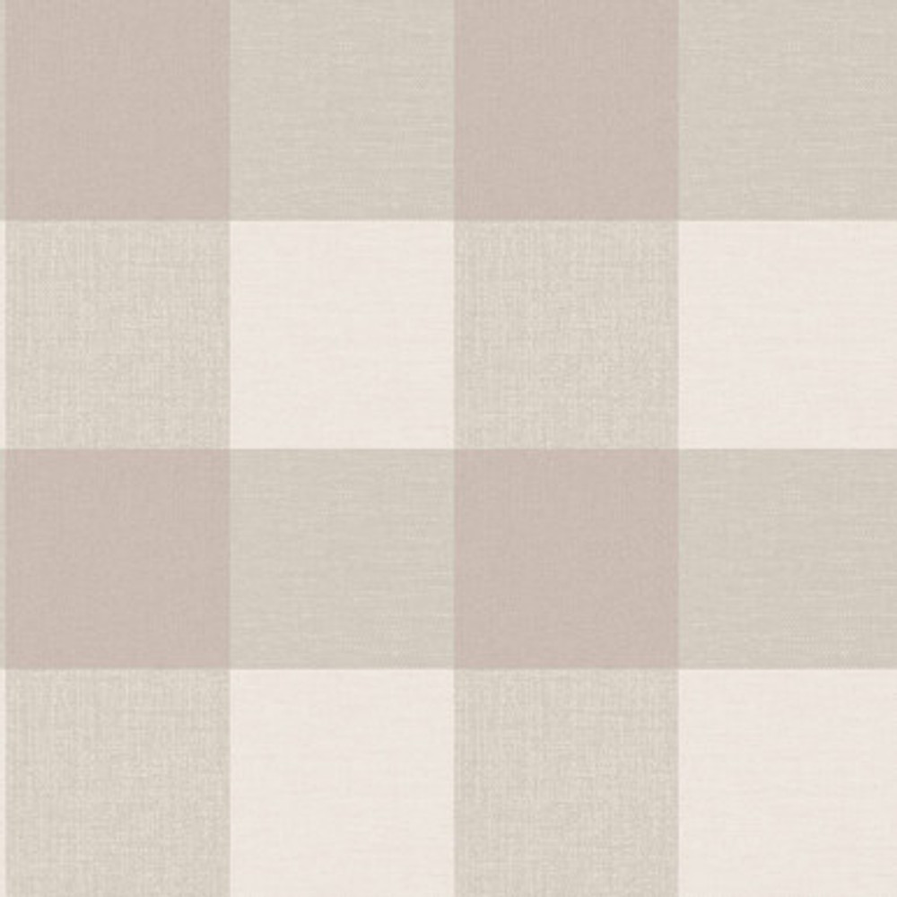 Glamorous Check Natural Wallpaper