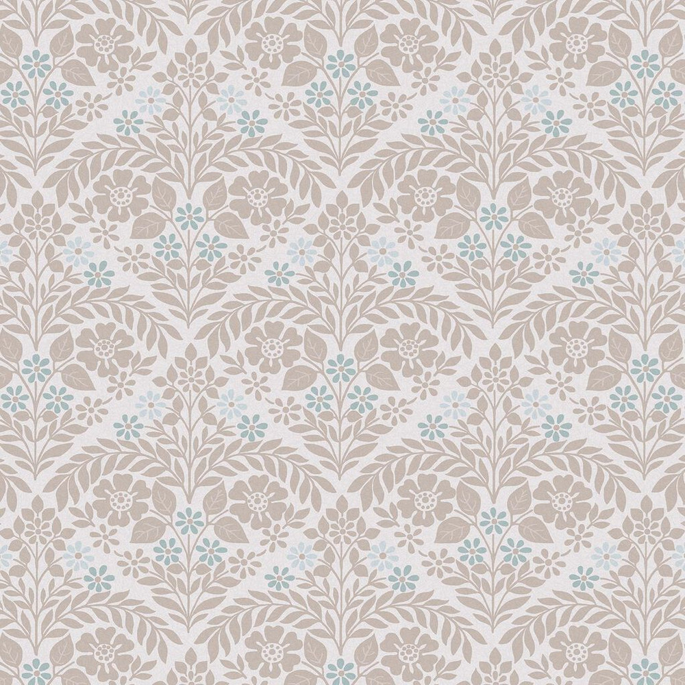 laura ashley margam dove grey wallpaper