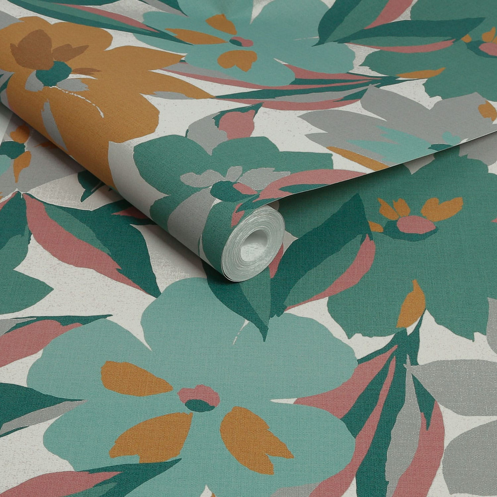 Next Hot House Floral Sunshine Wallpaper