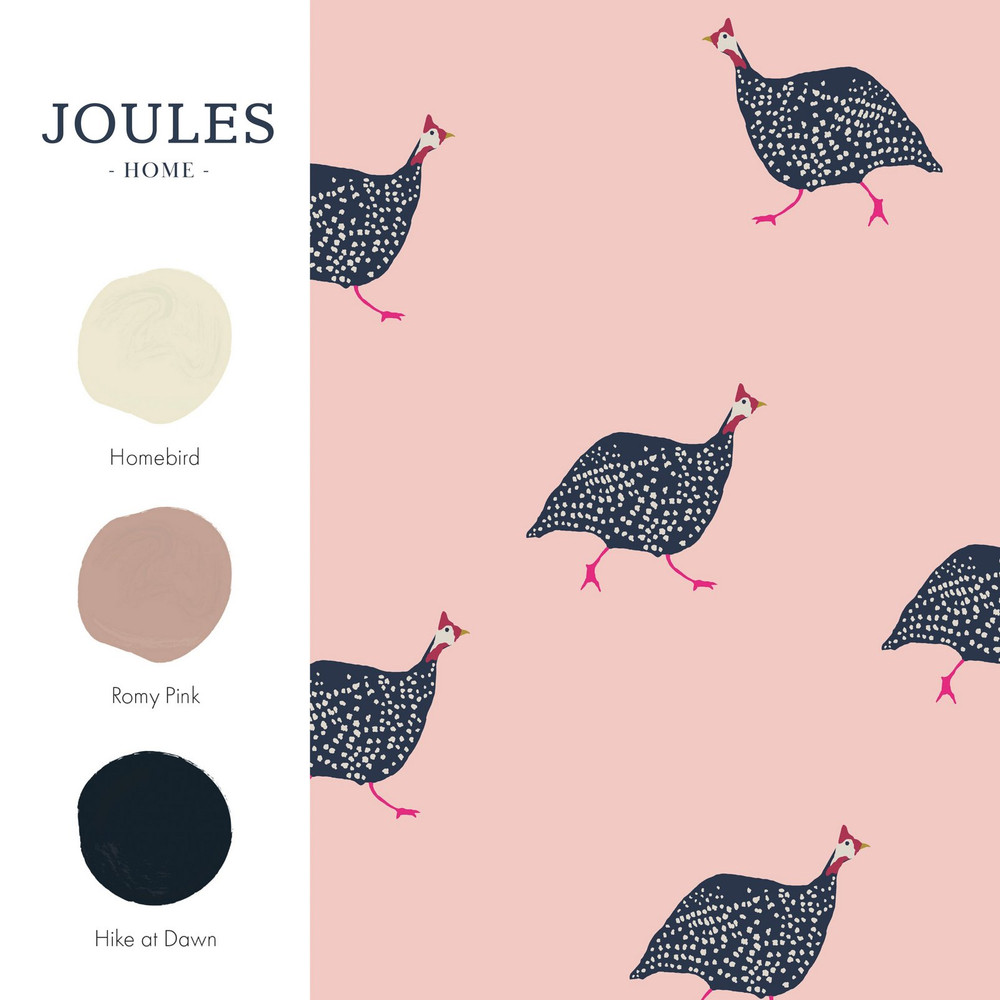 Joules Guinea Fowl Blush Pink Wallpaper - 118566_FLATLAY_GUINEA FOWL BLUSH PINK_01.jpg