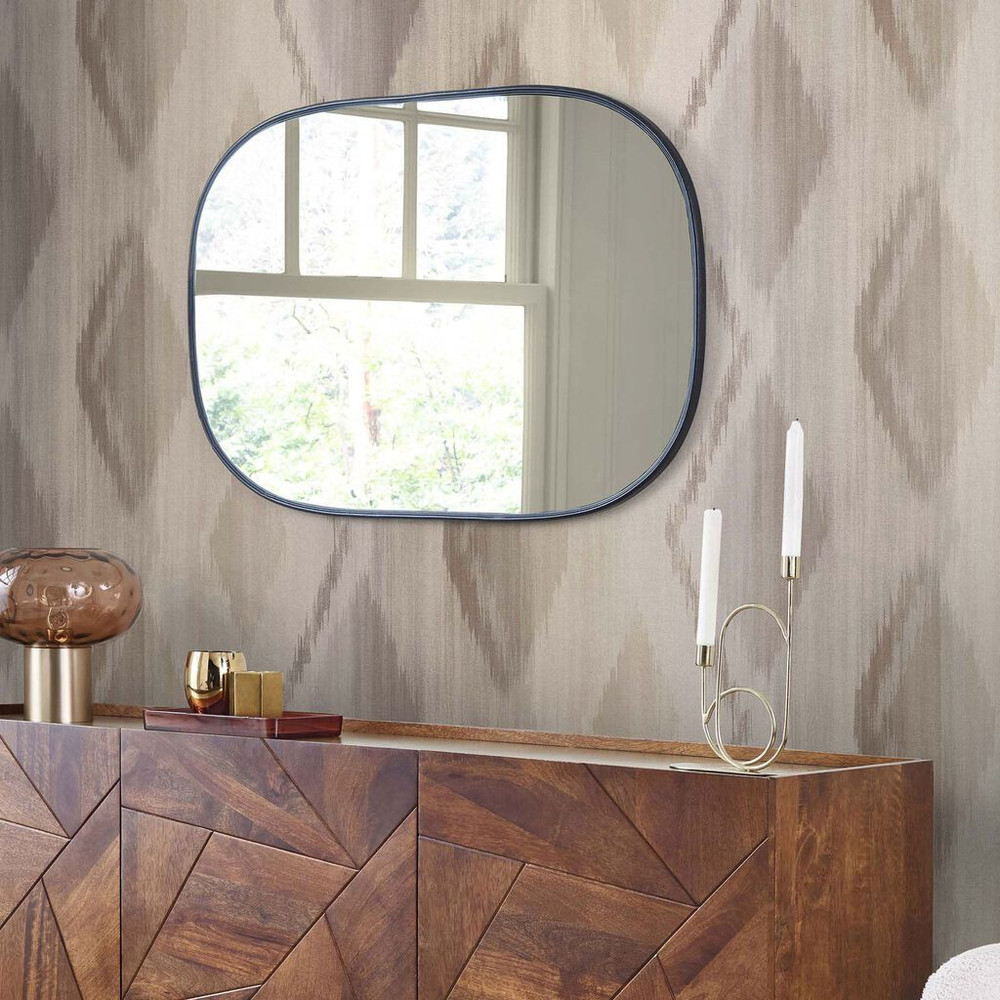 next abstract ikat neutral wallpaper