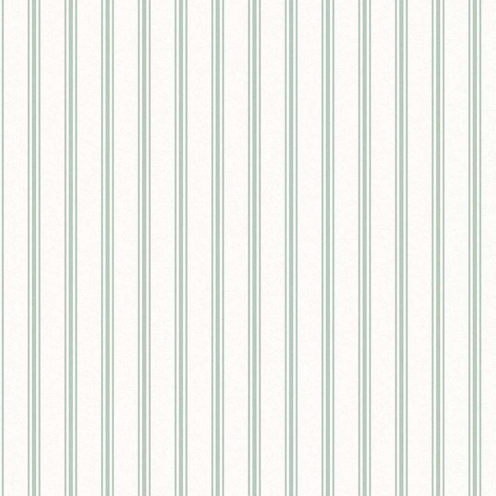 laura ashley farnworth stripe sage green wallpaper