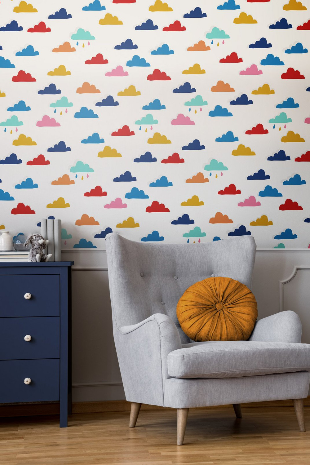 Joules Whatever the Weather Rainbow Wallpaper - 118582_ROOMSET_01.jpg