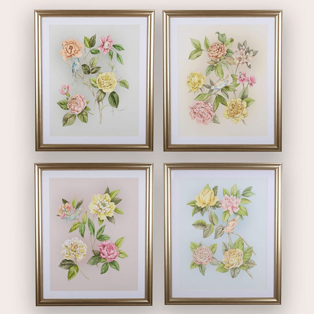 Roisin Seaspray White Leaf Framed Print