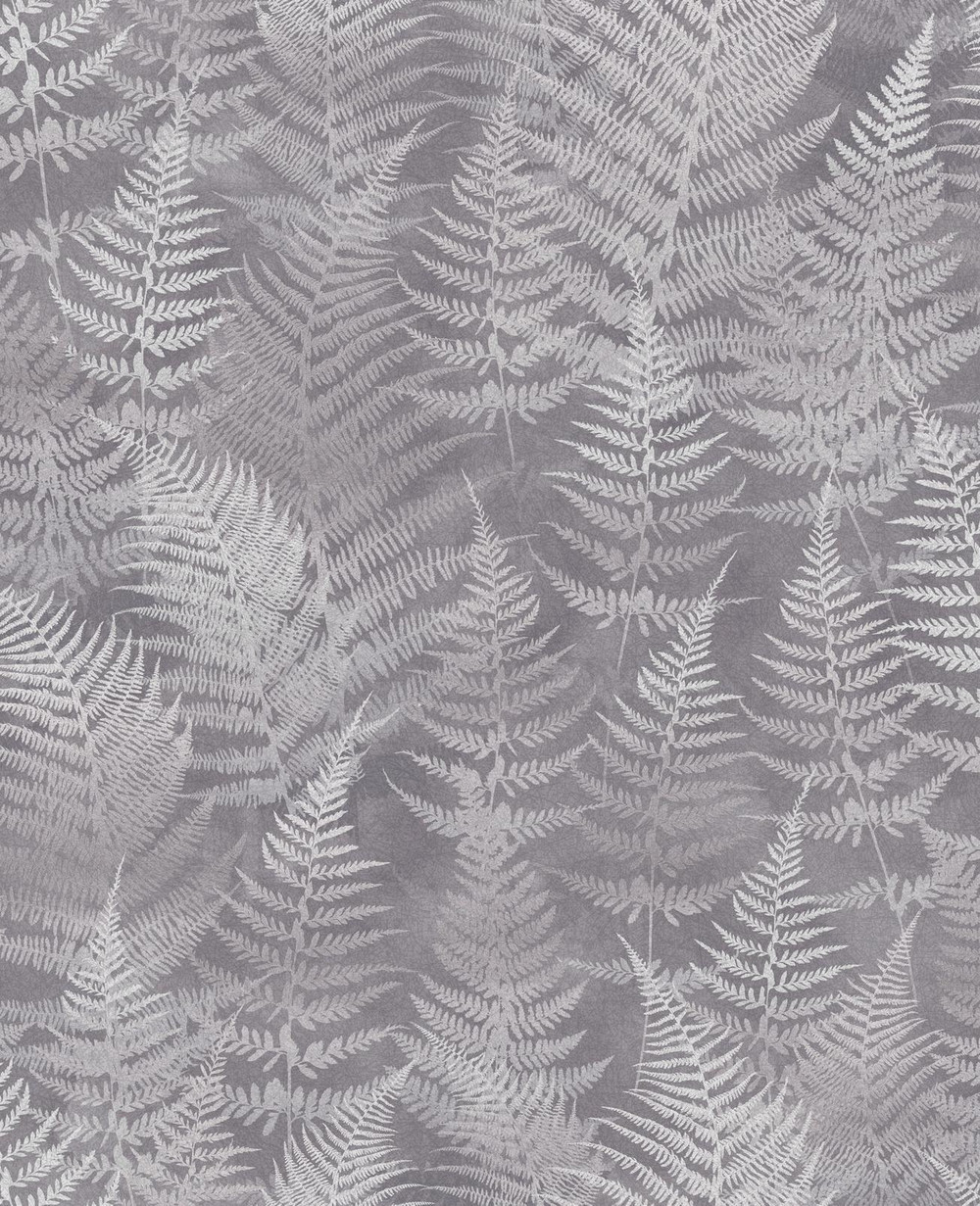 Woodland Fern Pewter Wallpaper by Clarissa Hulse - 120368_TILE_01.jpg