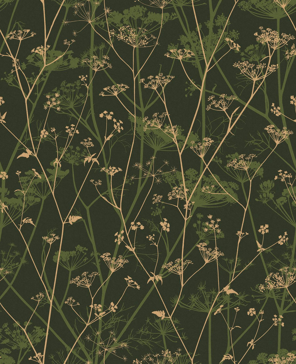 Wild Chervil Sage & Gold Wallpaper by Clarissa Hulse - 120385_TILE_02.jpg