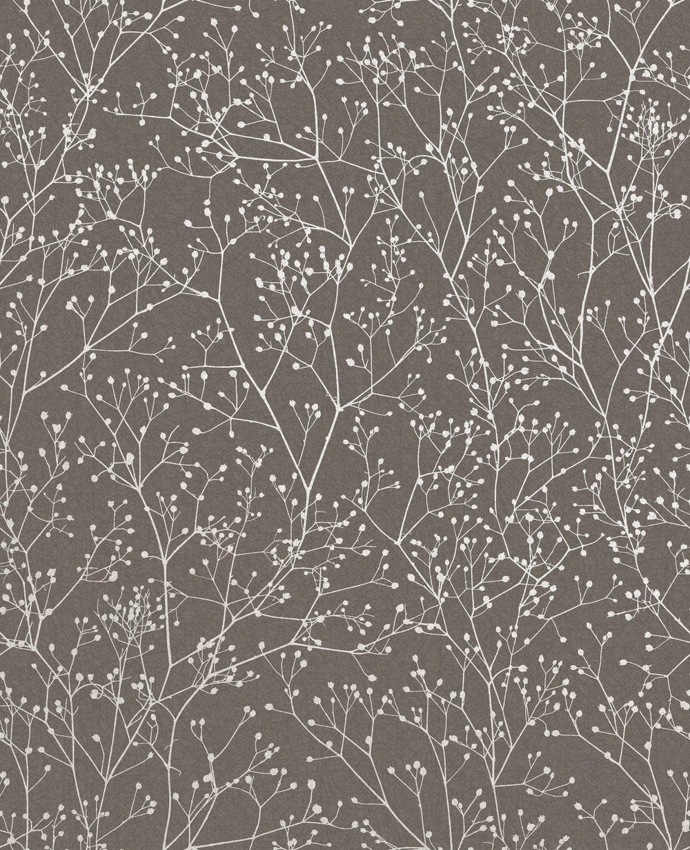 Gypsophila Mocha & Silver Wallpaper by Clarissa Hulse - 120369_TILE_01.jpg