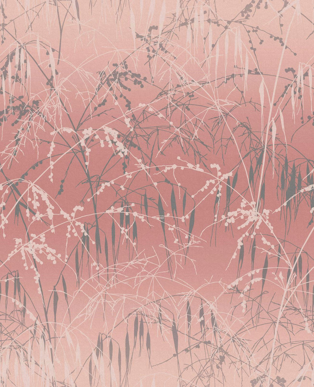 Meadow Grass Shell & Pewter Wallpaper by Clarissa Hulse - 120370_TILE_01.jpg