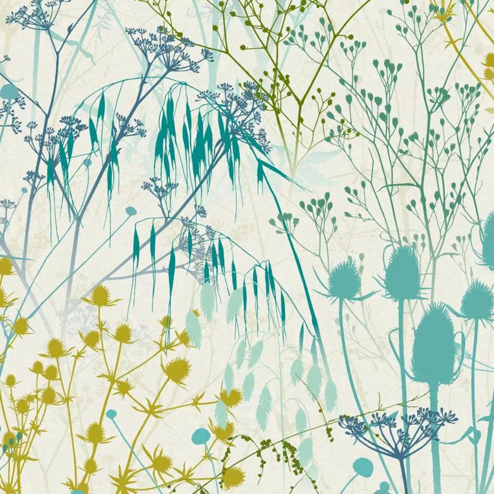 Summer Border Verdigris Wallpaper by Clarissa Hulse - 120387_TILE_01.jpg