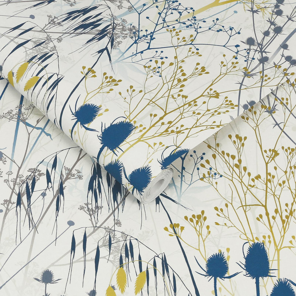 Summer Border Blue Wallpaper by Clarissa Hulse - 120377_ROLLSHOT_01.jpg