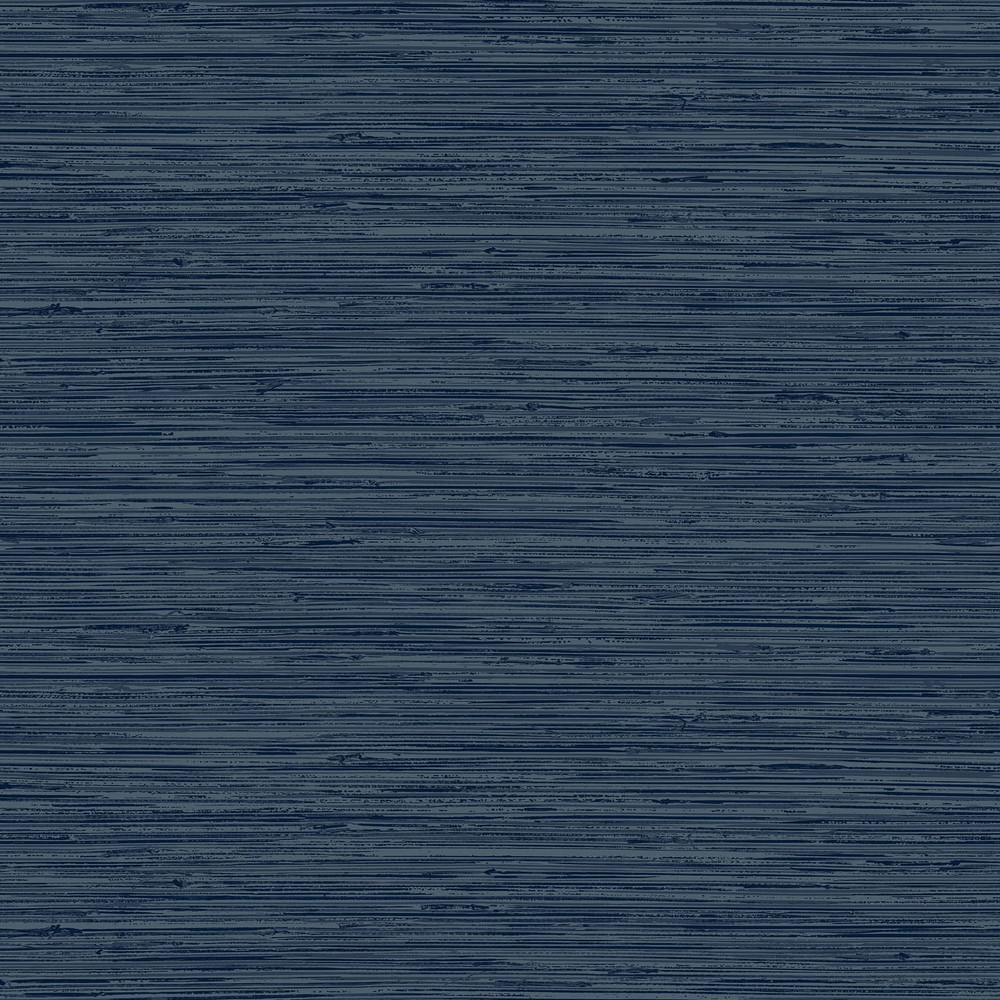 Serenity Plain Navy Wallpaper