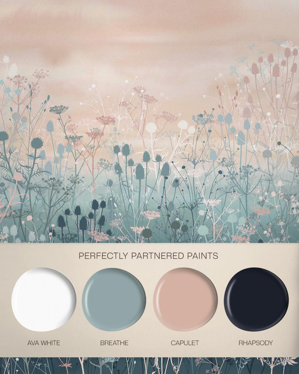 Tania's Garden Dusk Bespoke Mural by Clarissa Hulse - 120410_FLATLAY.jpg