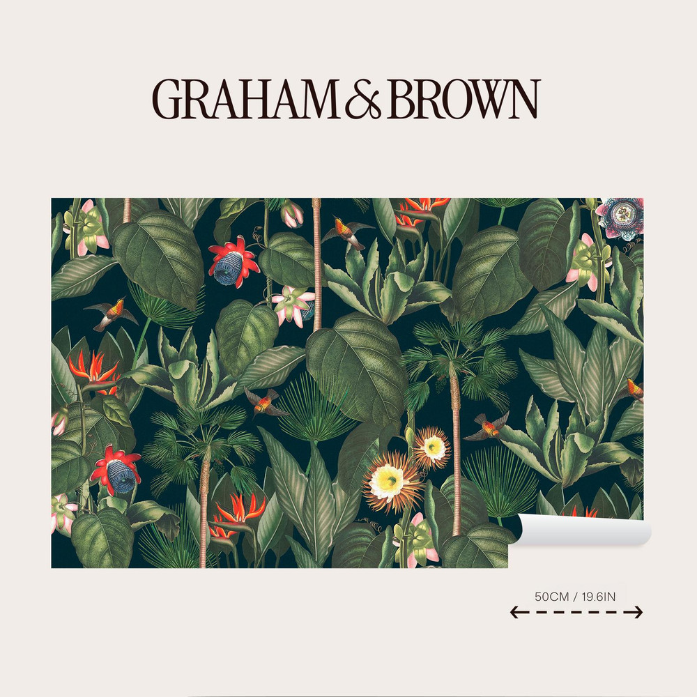 Botanique Jungle Dawn Bespoke Mural - 112481_STRIP_01.jpg