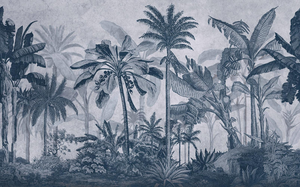 Vintage Jungle Navy Bespoke Mural - 117767_TILE_01.jpg