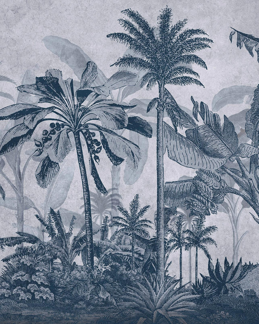 Vintage Jungle Navy Bespoke Mural - 117767_TILE_01.jpg