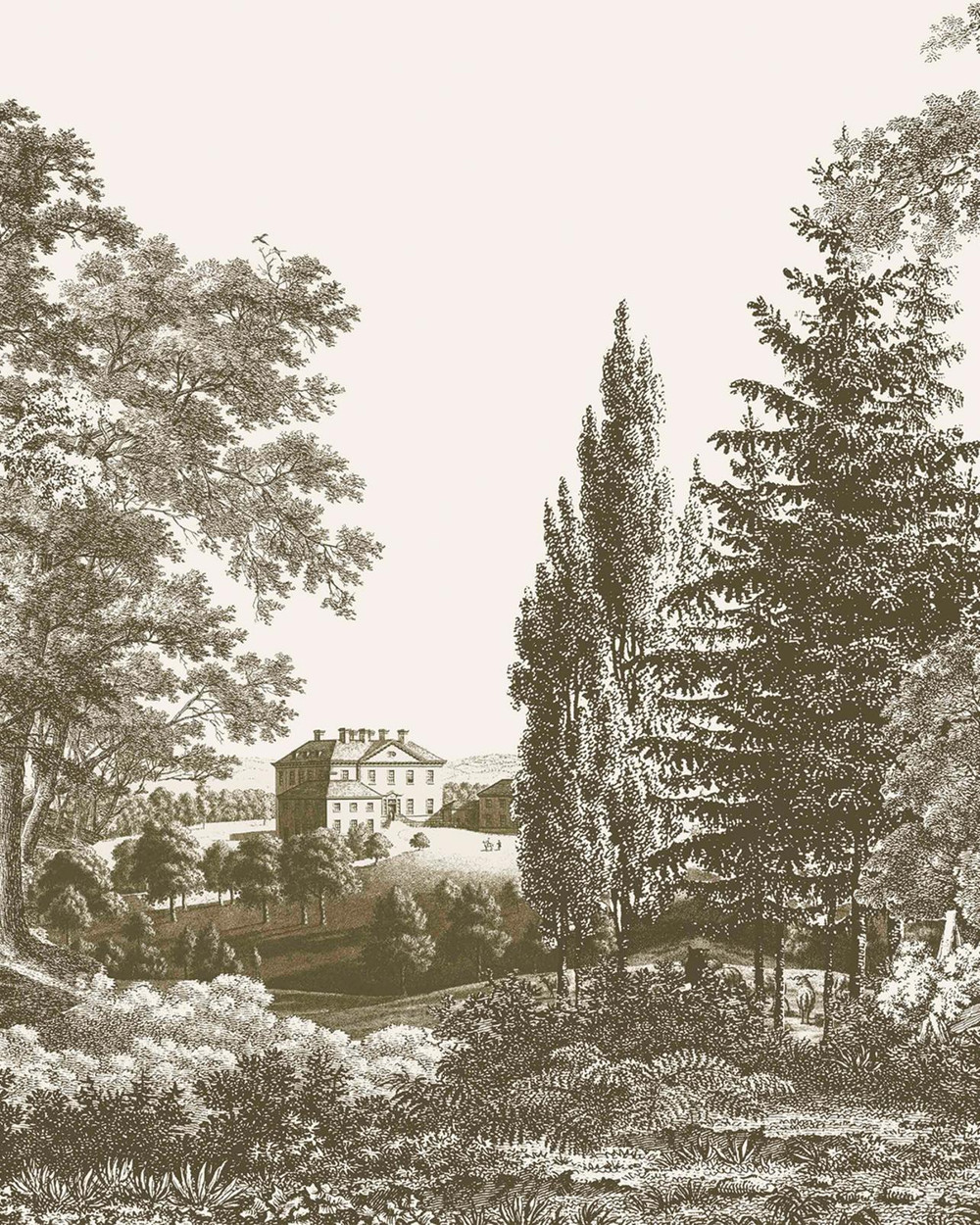 Stately Manor Sepia Bespoke Mural - 113137_TILE_01.jpg