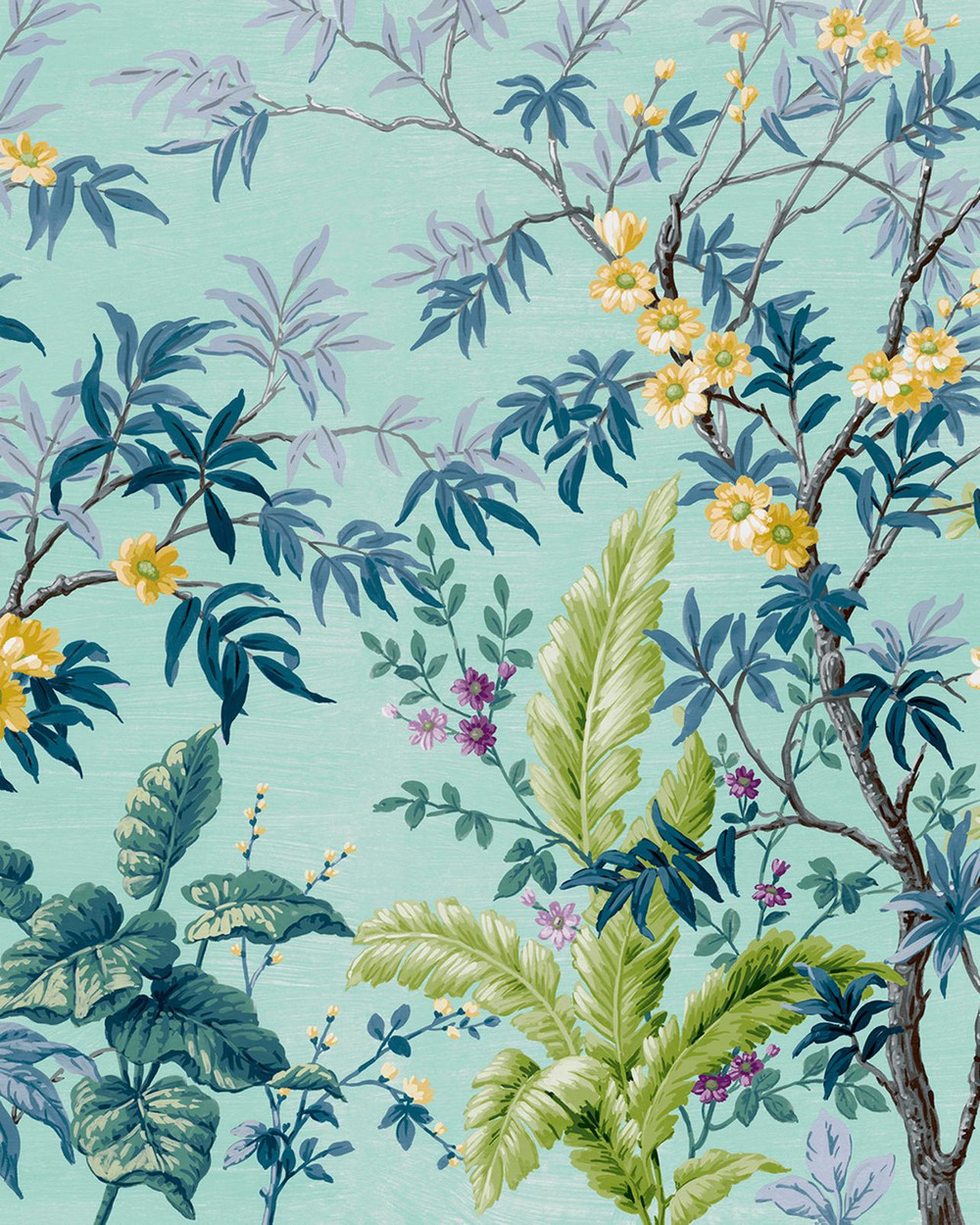 Vintage Tropical Summer Bespoke Mural - 112431_TILE_01.jpg