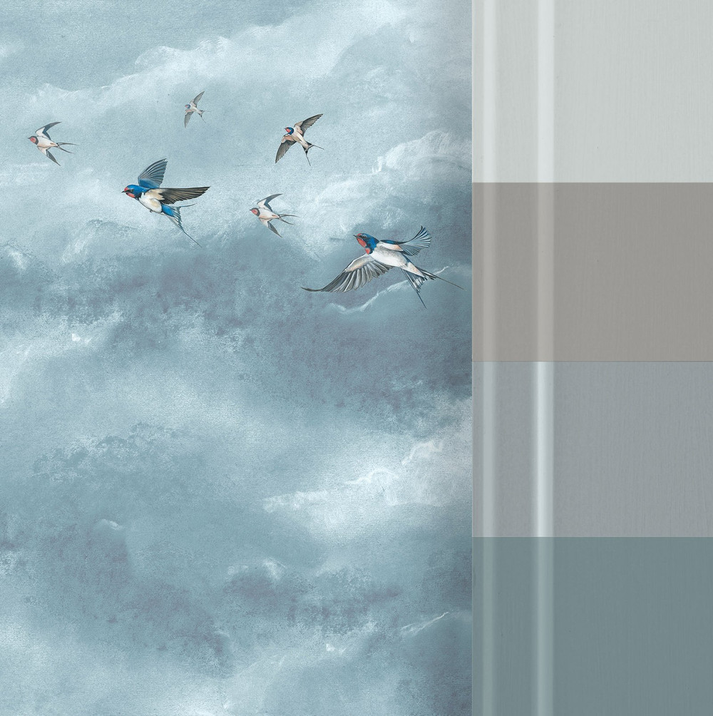 Flight of Swallows Daybreak Bespoke Mural - 117755_FLATLAY_01.jpg