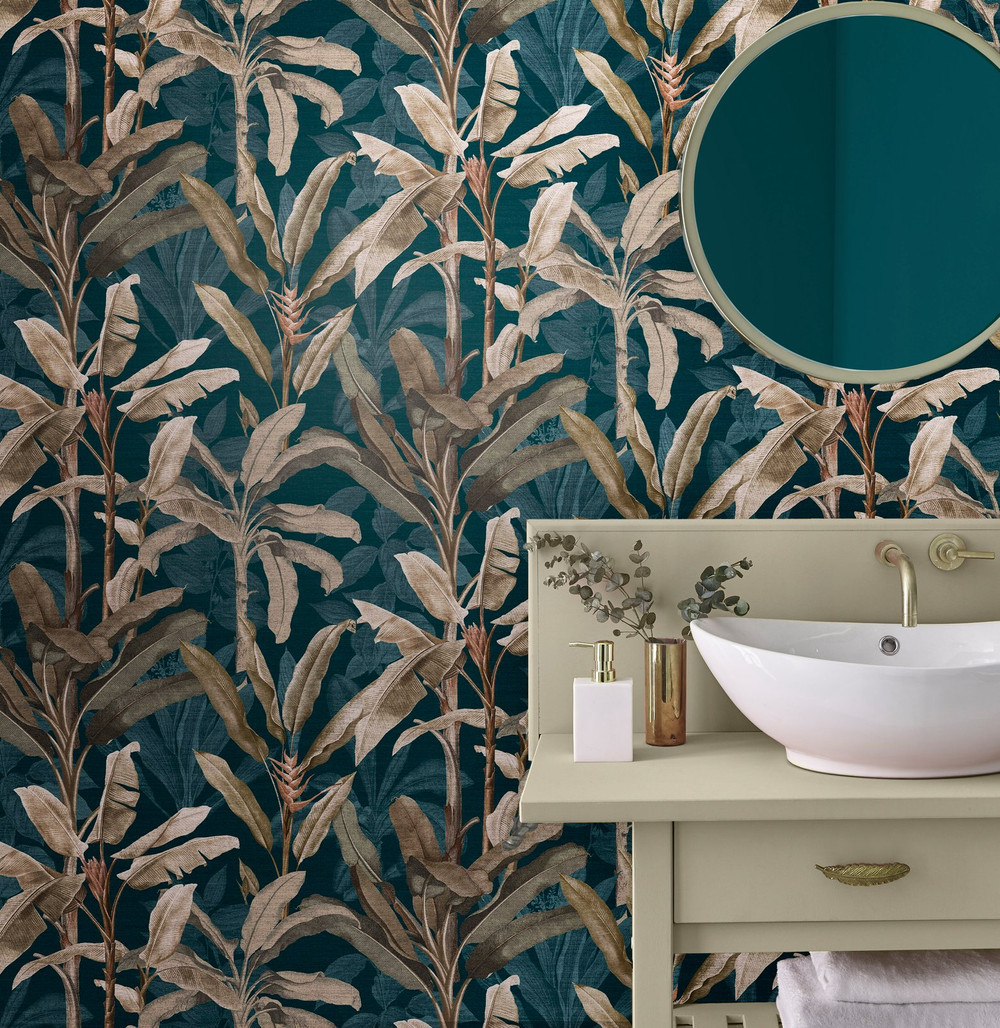Borneo Teal Wallpaper - 118030_ROOMSET_BORNEO TEAL_01.jpg