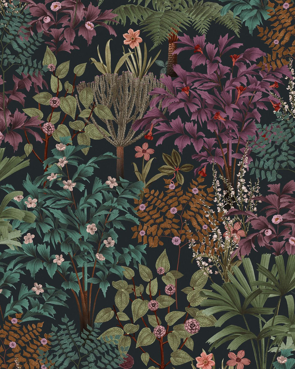 Jardin Botanico Black Wallpaper - 120657_TILE_01.jpg