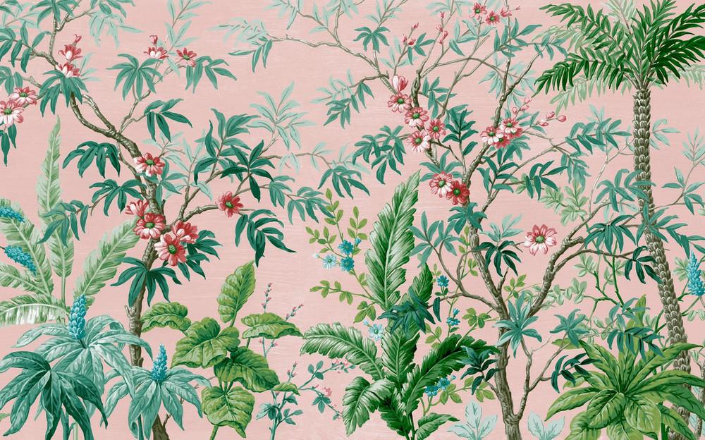 Vintage Tropical Blush Bespoke Mural - 112436_MAINTILE_01.jpg