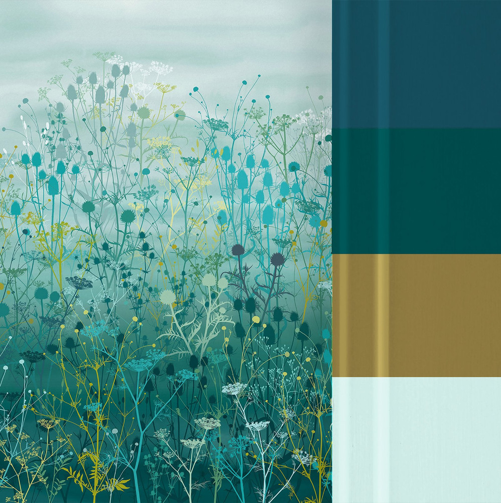 Tania's Garden Peacock Bespoke Mural by Clarissa Hulse - 120417_FLATLAY_01.jpg