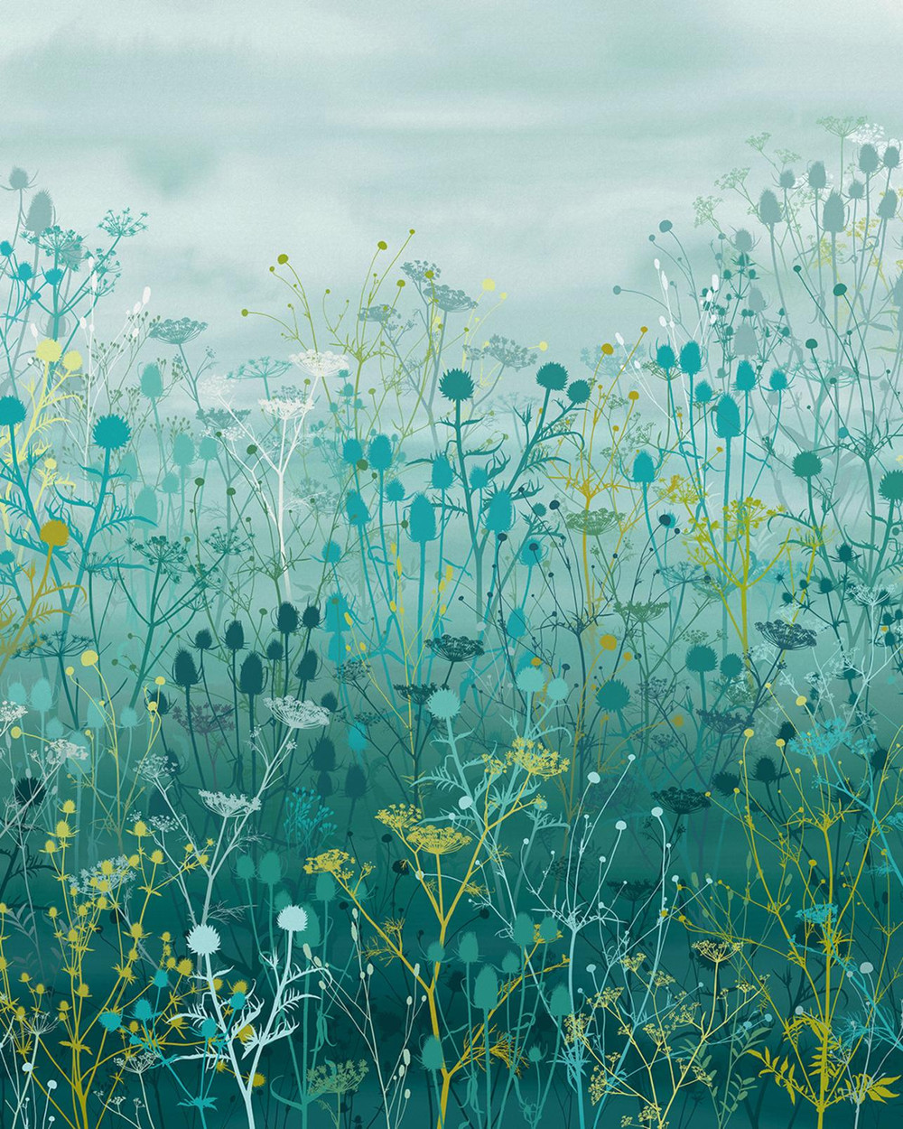 Tania's Garden Peacock Bespoke Mural by Clarissa Hulse - 120417_TILE_01.jpg