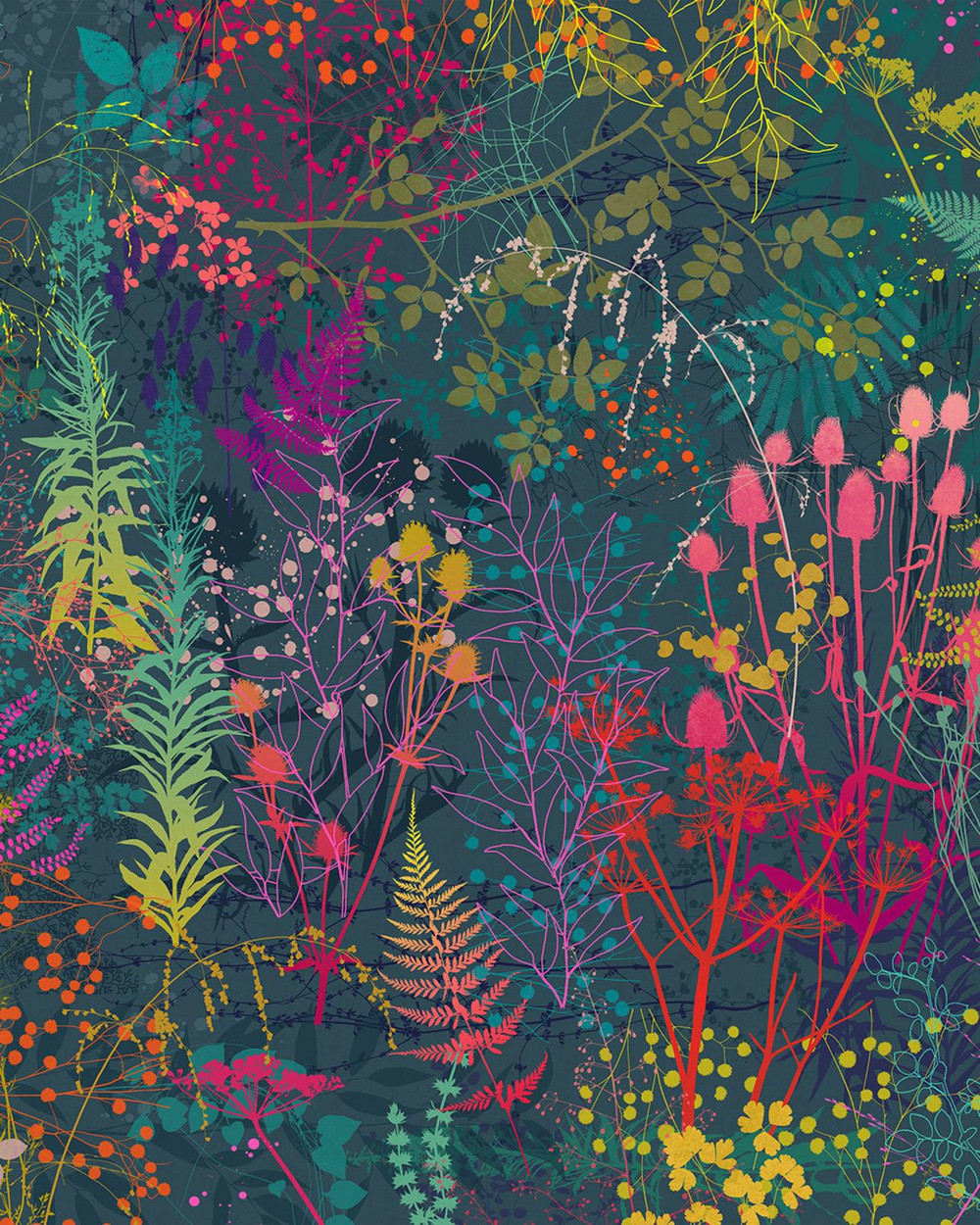 Serendipity Rainbow Bespoke Mural by Clarissa Hulse - 120406_TILE_01.jpg