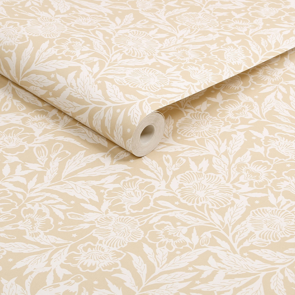 Joules Twilight Ditsy Creme Wallpaper - 120889_ROLLSHOT_01.jpg