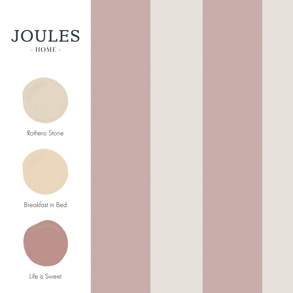 Joules Harborough Stripe Pink Wallpaper - 120890_FLATLAY_HARBOROUGH STRIPE PINK_01.jpg