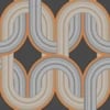 In the Loop Choc Orange Wallpaper In the Loop Choc Orange Wallpaper