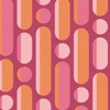 Morse Tangerine and Raspberry Wallpaper Morse Tangerine and Raspberry Wallpaper