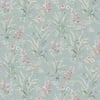 Laura Ashley Mosedale Posy Dark Duck Egg Blue Wallpaper Laura Ashley Mosedale Posy Dark Duck Egg Blue Wallpaper