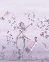 Grazing Cranes Dusk Bespoke Mural - 124784_TILE_01.jpg