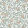 Bird & Pomegranate Duck Egg Wallpaper Bird & Pomegranate Duck Egg Wallpaper