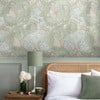 Acanthus Sage & Duck Egg Wallpaper Acanthus Sage & Duck Egg Wallpaper