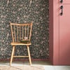 Bird & Pomegranate Charcoal Wallpaper Bird & Pomegranate Charcoal Wallpaper