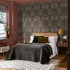 Blackthorn Charcoal & Burnt Orange Wallpaper Blackthorn Charcoal & Burnt Orange Wallpaper