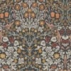 Blackthorn Charcoal & Burnt Orange Wallpaper Blackthorn Charcoal & Burnt Orange Wallpaper