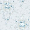 Garden Floral Soft Blue Wallpaper Garden Floral Soft Blue Wallpaper