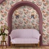 Cath Kidston Painted Kingdom Pink Wallpaper Cath Kidston Painted Kingdom Pink Wallpaper