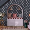 Cath Kidston Clifton Floral Navy Wallpaper Cath Kidston Clifton Floral Navy Wallpaper
