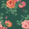 Cath Kidston Archive Rose Green Wallpaper Cath Kidston Archive Rose Green Wallpaper